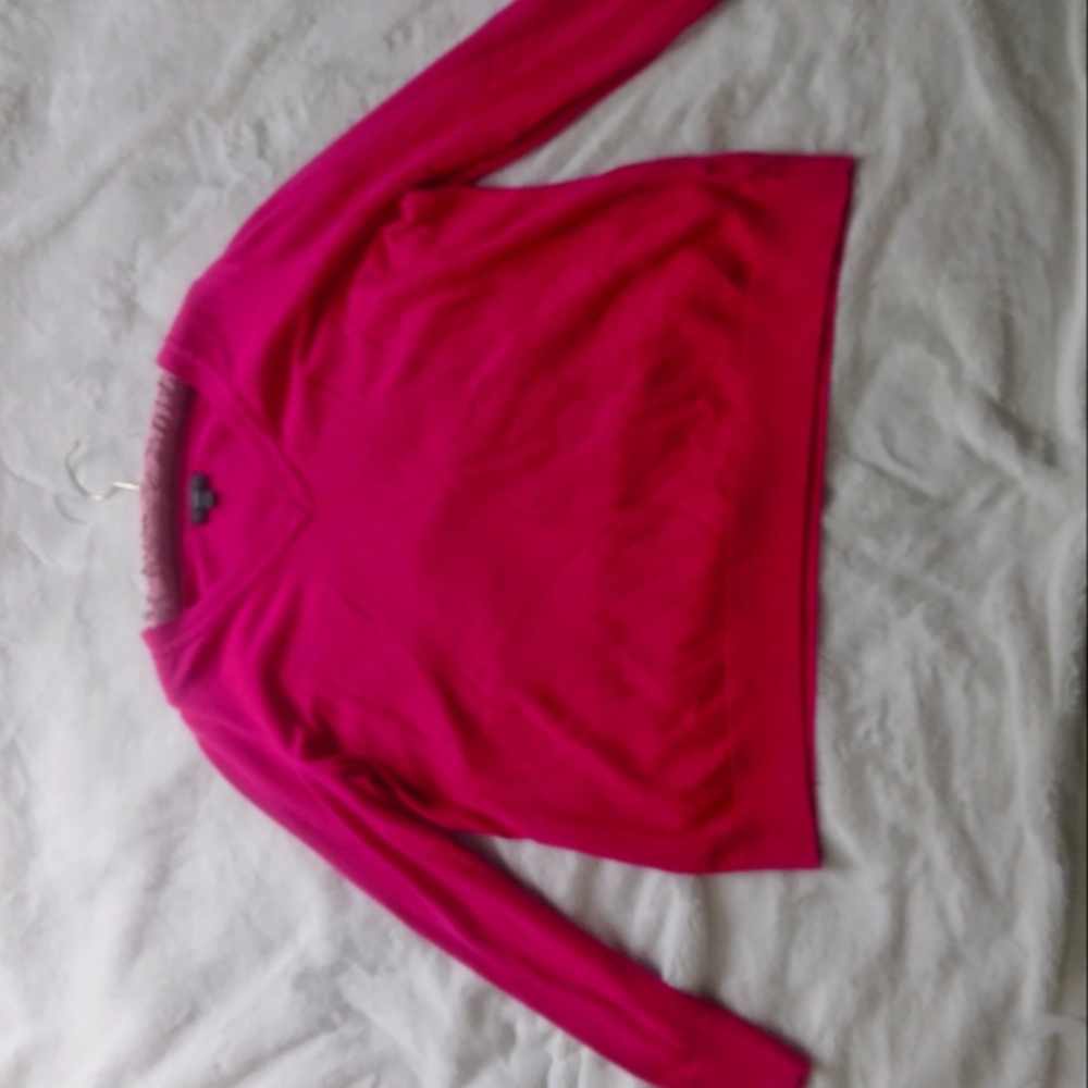 Worthingtons womens sweater pnk